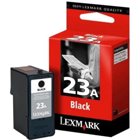 Product image for Lexmark No.23A Black Original  Ink Cartridge - Small