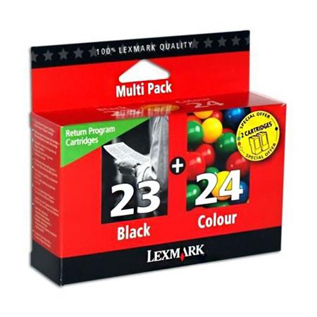 Product image for Lexmark No.23 and No.24 Original Ink Multipack (18C1419E) - Small