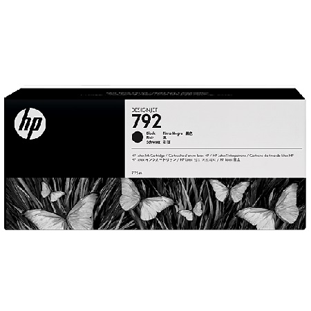 Product image for HP 792 Black Latex Designjet Ink Cartridge (CN705A) - Small