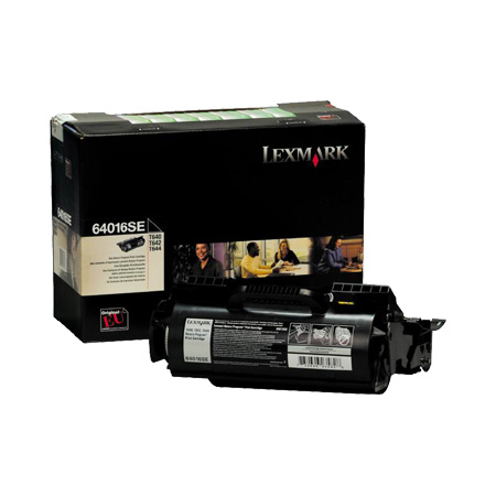 Product image for Lexmark 0064016SE Black Original Return Program Toner Cartridge - Small