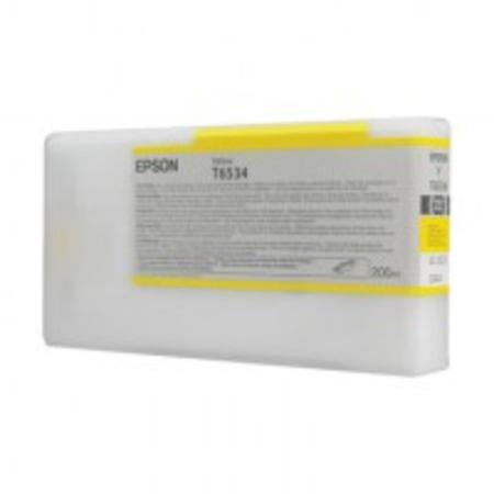 Product image for Epson T6534 (C13T653400) Yellow Original Ink Cartridge - Small