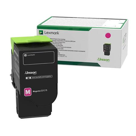 Product image for Lexmark 78C2XM0 Magenta Original Extra High Capacity Return Program Toner Cartridge - Small