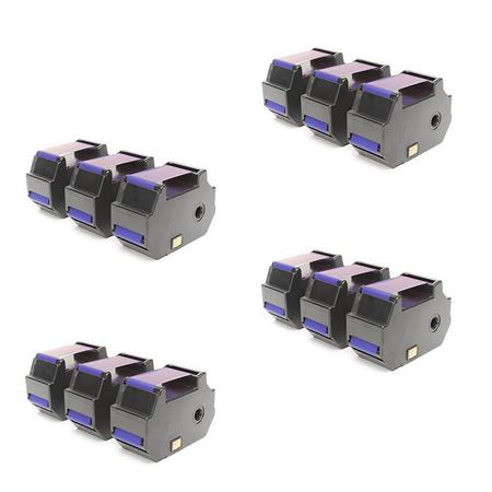 Product image for 999inks Compatible Quad Pack FrancoTyp Postalia T1000/OptiMail Ribbon Inkjet Printer Cartridges - Small