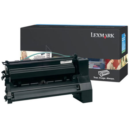 Product image for Lexmark C780H2KG Black Original High Capacity Toner Cartridge - Small