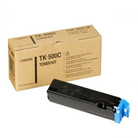 Product image for Kyocera TK-500C Cyan Original Toner Kit (TK500C) - Small