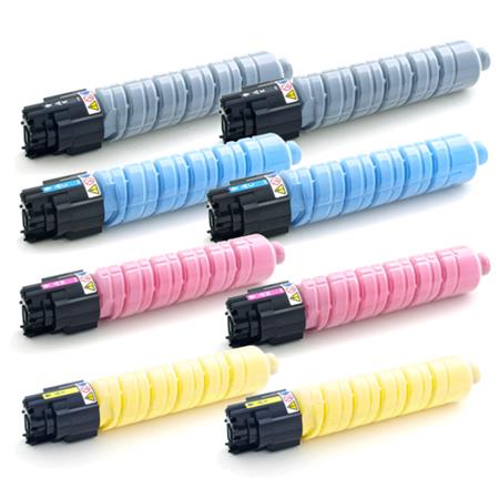 Product image for 999inks Compatible Multipack Ricoh 821094/97 2 Full Sets Laser Toner Cartridges - Small