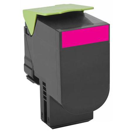 Product image for Lexmark 802HM Original Magenta High Capacity Return Program Toner Cartridge (80C2HM0) - Small