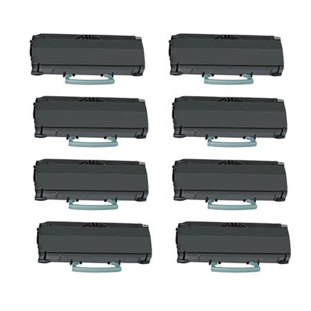 Product image for 999inks Compatible Eight Pack Lexmark E360H31E Black High Capacity Laser Toner Cartridges - Small