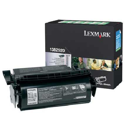 Product image for Lexmark 1382920 Black Original Return Program Toner Cartridge - Small