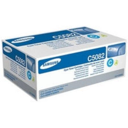 Product image for Samsung CLT-C5082S Cyan Original Standard Capacity Toner Cartridge - Small