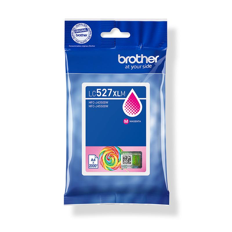 Product image for Brother LC527XLM Magenta Original High Capacity Ink Cartridge - Small