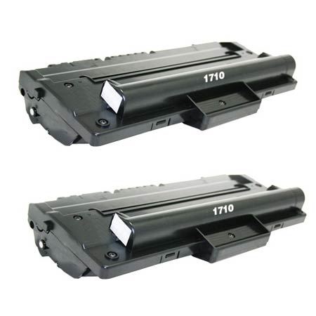 Product image for 999inks Compatible Twin Pack Samsung ML-1710D3 Black Laser Toner Cartridges - Small
