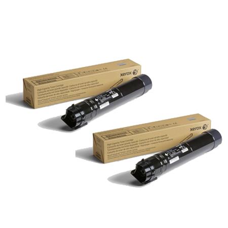 Product image for Xerox 106R03394 Black Original Laser Toner Cartridge Twin Pack - Small