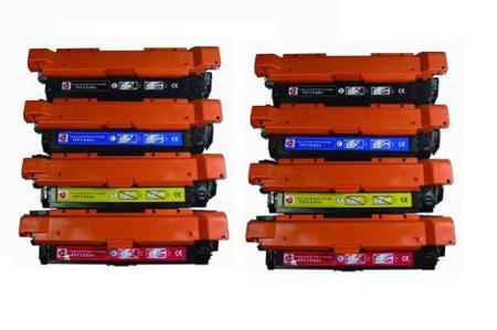 Product image for 999inks Compatible Multipack HP 647A/648A 2 Full Sets Laser Toner Cartridges - Small