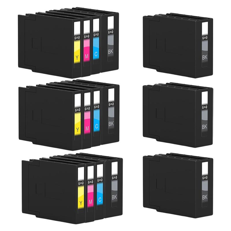 Product image for 999inks Compatible Multipack Epson T14B1/T14B4 3 Full Sets + 3 FREE BLACK Full Set Inkjet Printer Cartridges - Small