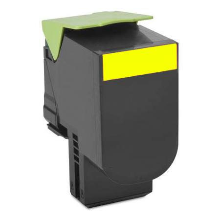 Product image for 999inks Compatible Yellow Lexmark C544X1YG Extra High Capacity Laser Toner Cartridge - Small