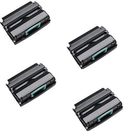 Product image for 999inks Compatible Quad Pack Dell 593-10335 Black High Capacity Laser Toner Cartridges - Small