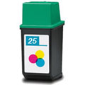 Product image for 999inks Compatible Colour HP 25 Inkjet Printer Cartridge - Small