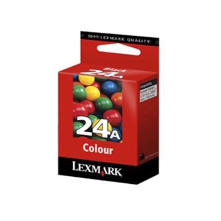 Product image for Lexmark No.24A Original Colour Ink Cartridge - Small