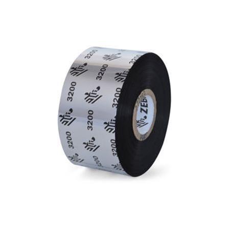 Product image for Zebra 03200BK06030 Original Wax/Resin Printer Ribbon 3200 (60mm x 300m) - Small