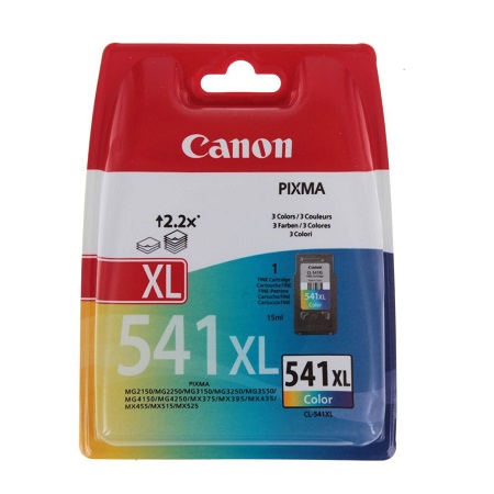 Product image for Canon CL-541XL Tri-Colour High Capacity Original Ink Cartridge - Small