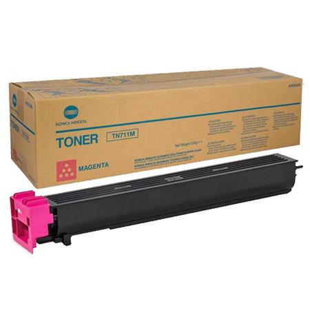 Product image for Konica Minolta TN-711M Magenta Original Toner Cartridge (A3VU350) - Small