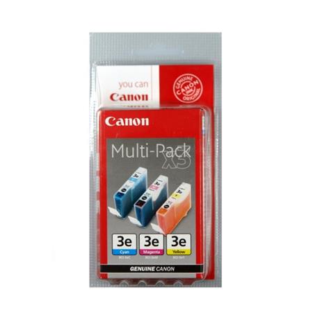 Product image for Canon BCI-3e C/M/Y Colour Value Pack - Small