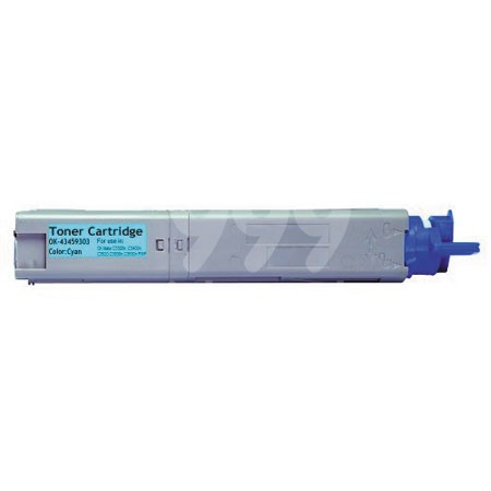 Product image for 999inks Compatible Cyan OKI 43459303 Laser Toner Cartridge - Small