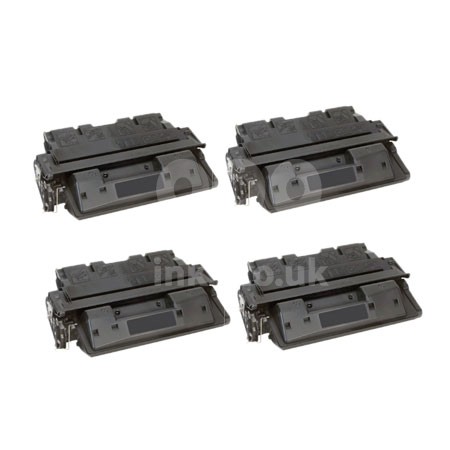 Product image for 999inks Compatible Quad Pack HP 61X Laser Toner Cartridges - Small