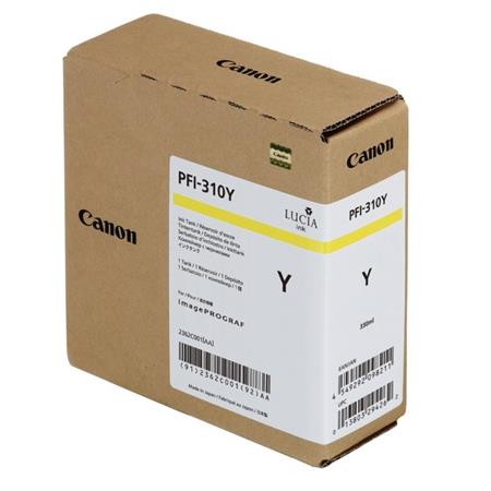 Product image for Canon PFI-310Y (2362C001) Yellow Original Standard Capacity Ink Cartridge - Small