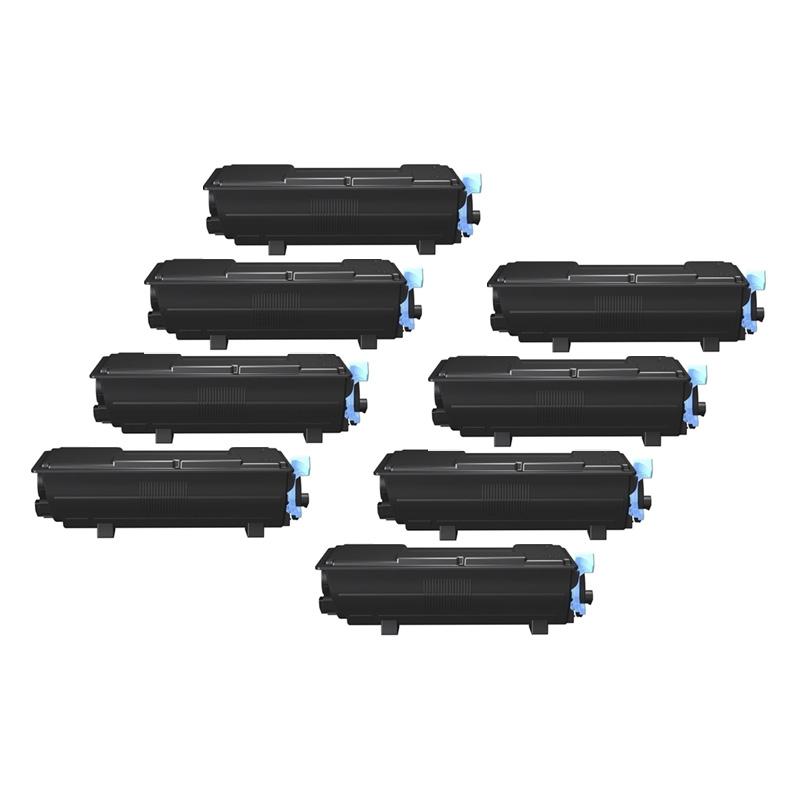 Product image for 999inks Compatible Eight Pack Kyocera TK-3440 Black Laser Toner Cartridges - Small