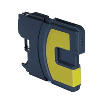 Product image for 999inks Compatible Brother LC980Y Yellow Inkjet Printer Cartridge - Small