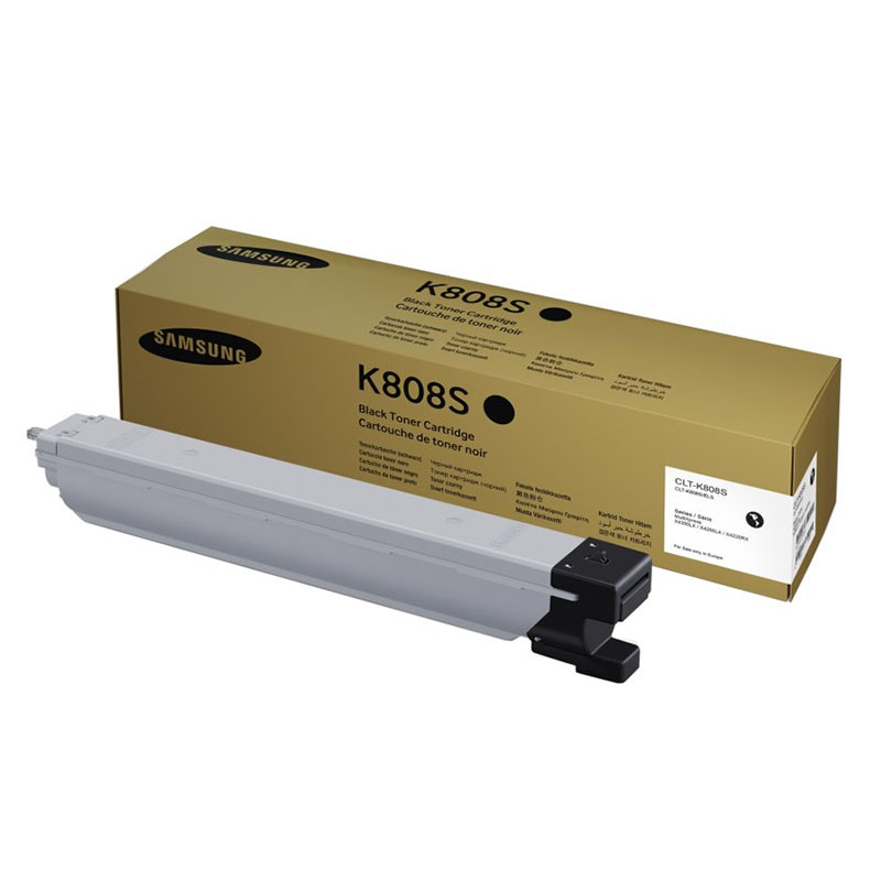 Product image for Samsung CLT-K808S Black Original Toner Cartridge - Small