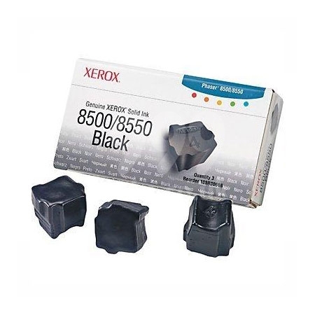 Product image for Xerox 108R00668 Black  Colour Originalstix (Pack of 3 Sticks) - Small