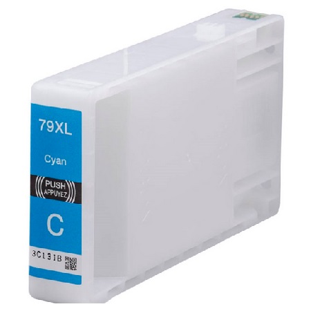 Product image for 999inks Compatible Cyan Epson 79XL High Capacity Inkjet Printer Cartridge - Small