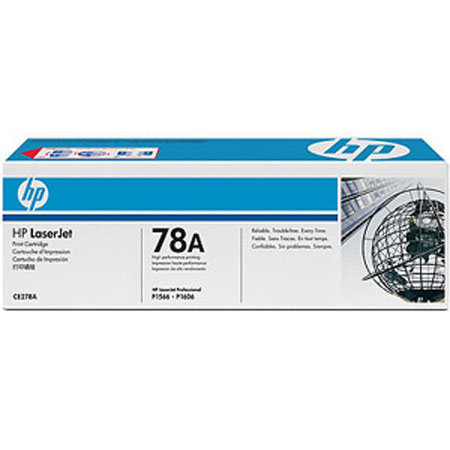 Product image for HP 78A Black Original Laser Toner Cartridge (CE278A) - Small