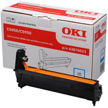 Product image for OKI 43870023 Cyan Original Image Drum - Small