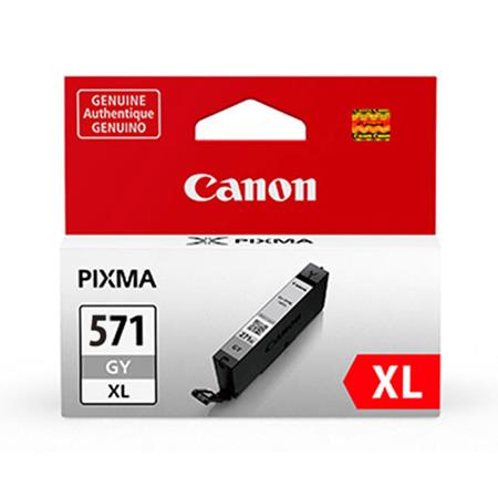 Product image for Canon CLI-571GYXL Gray Original High Capacity Ink Cartridge - Small
