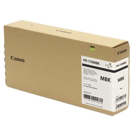 Product image for Canon PFI-710MBK (2353C001) Matte Black Original High Capacity Ink Cartridge - Small