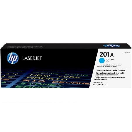 Product image for HP 201A Cyan Original Standard Capacity Toner Cartridge (CF401A) - Small