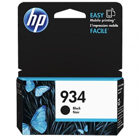 Product image for HP 934 Black Original Ink Cartridge - Small
