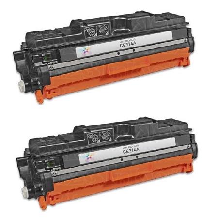 Product image for 999inks Compatible Twin Pack HP 126A Laser Toner Cartridges - Small