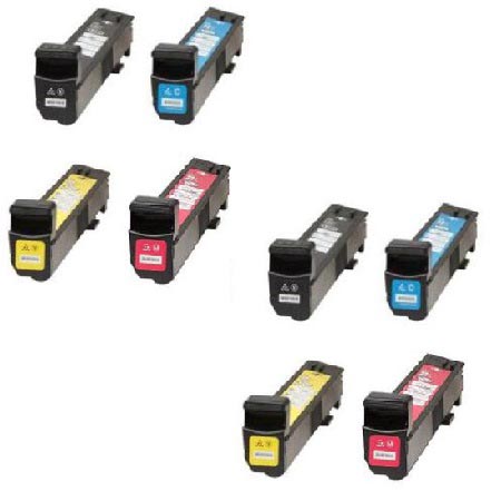 Product image for 999inks Compatible Multipack HP 825A.824A 2 Full Sets Laser Toner Cartridges - Small