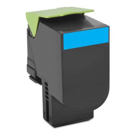 Product image for Lexmark 802C Original Cyan Return Program Toner Cartridge (80C20C0) - Small