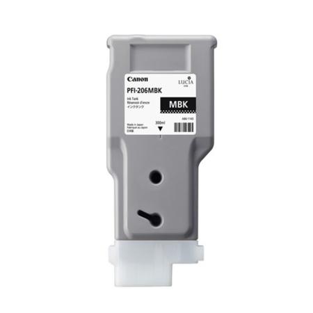 Product image for Canon PFI-206MBK Original Matte Black High Capacity Ink Cartridge - Small