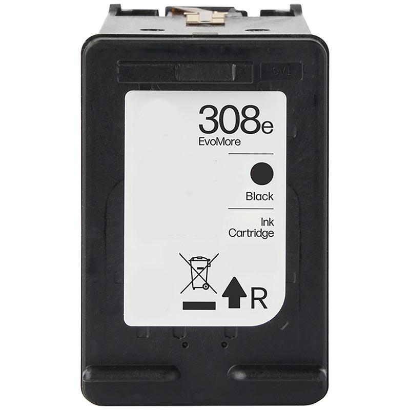 Product image for 999inks Compatible Black HP 308e (7FP22UE) EvoMore High Capacity Ink Cartridge - Small
