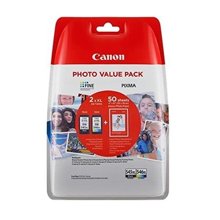 Product image for Canon PG-545XL/CL-546XL Original High Capacity Multipack - Small