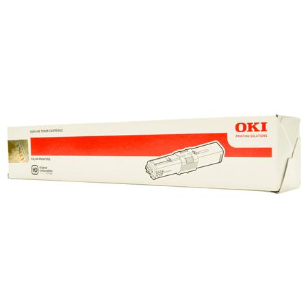 Product image for OKI 44973535 Original Cyan Toner Cartridge - Small
