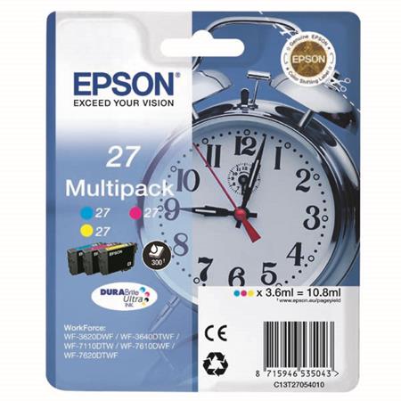 Product image for Epson 27 (T2705) Original Ink Cartridges Multipack - Small