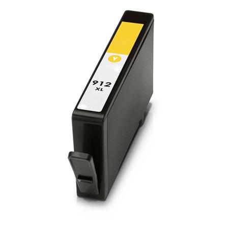 Product image for 999inks Compatible Yellow HP 912XL High Capacity Inkjet Printer Cartridge - Small